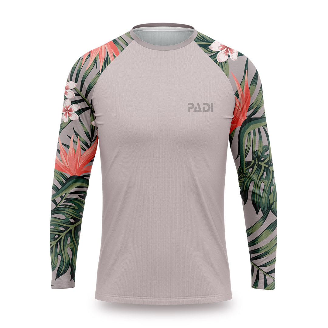 PADI Rash Guard - Tropical
