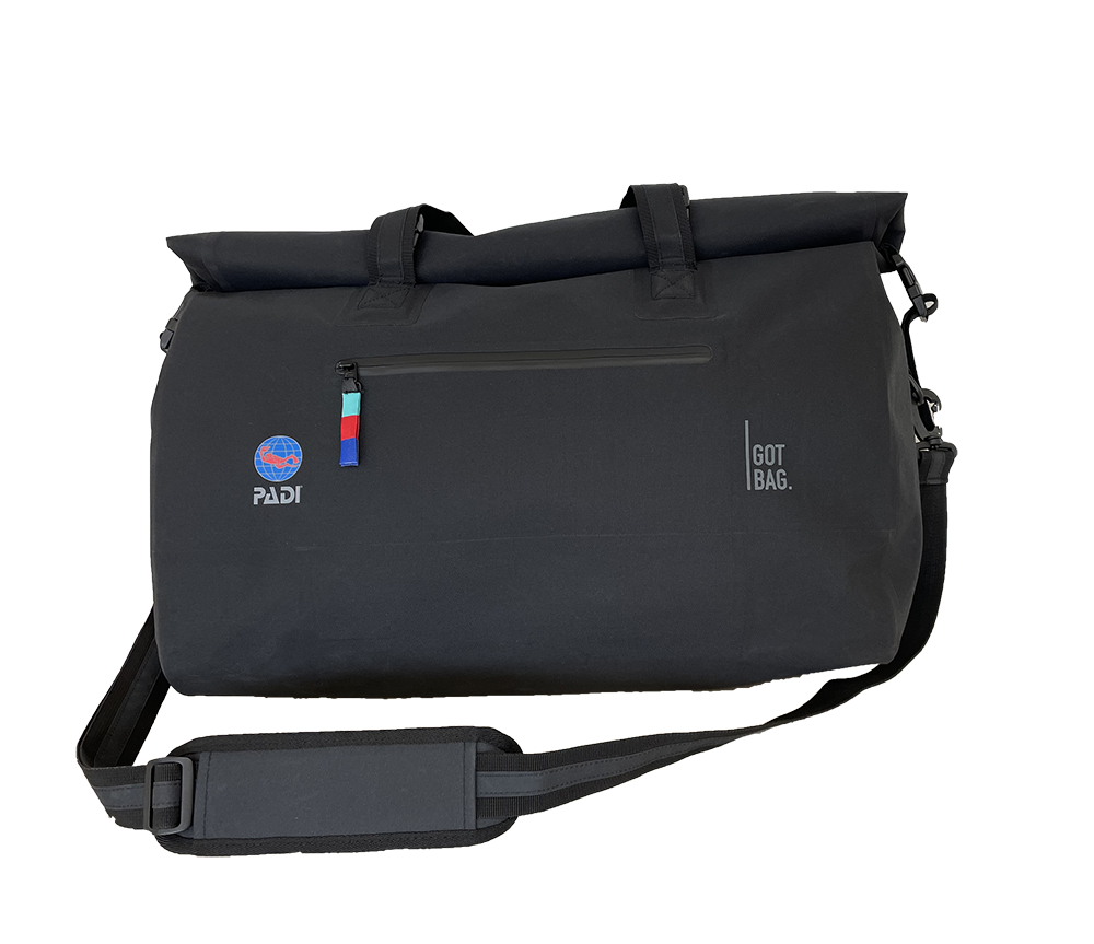 ボストンバッグ、gotbag、廃棄プラスチックから作られたバッグ