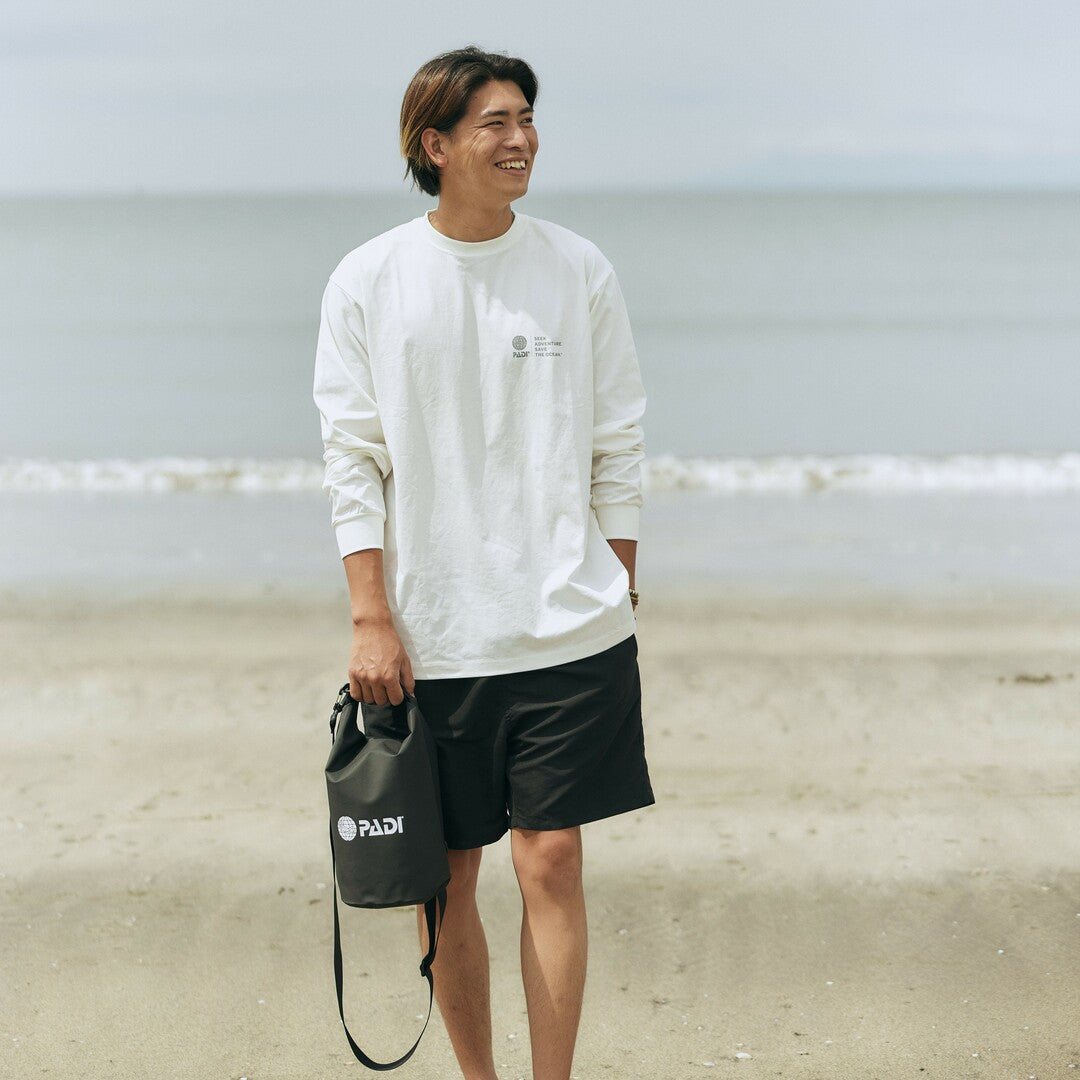 PADI × MALIBU SHIRTS Rash guard long T-shirt