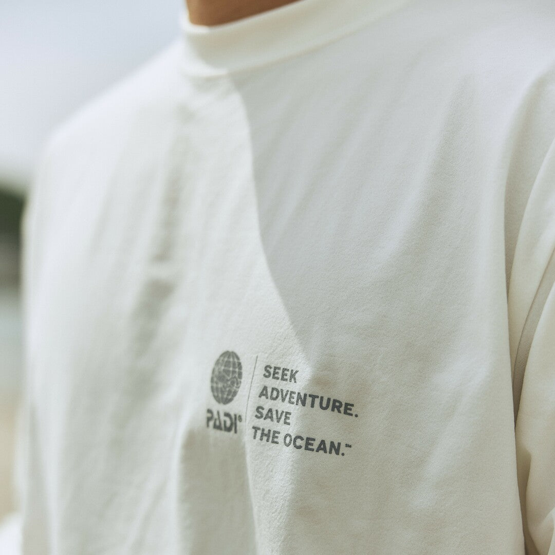 PADI × MALIBU SHIRTS Rash guard long T-shirt