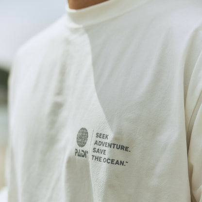 PADI × MALIBU SHIRTS Rash guard long T-shirt