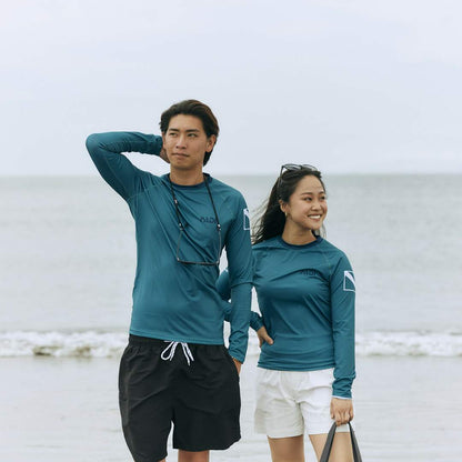 PADI Rashguard - Teal Flags