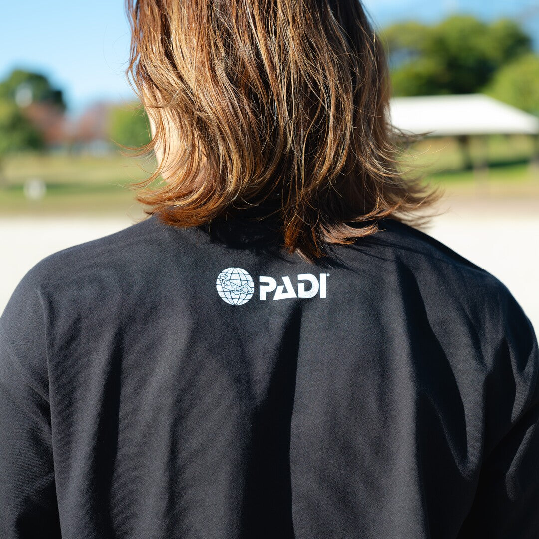 PADI x Pure Waste ロングTシャツ（JAPAN DIVING）