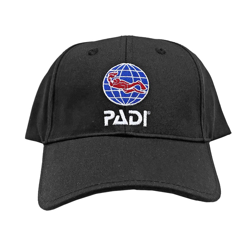 PADI キャップ クラシック (ブラック/ネイビー） – PADI Gear Japan