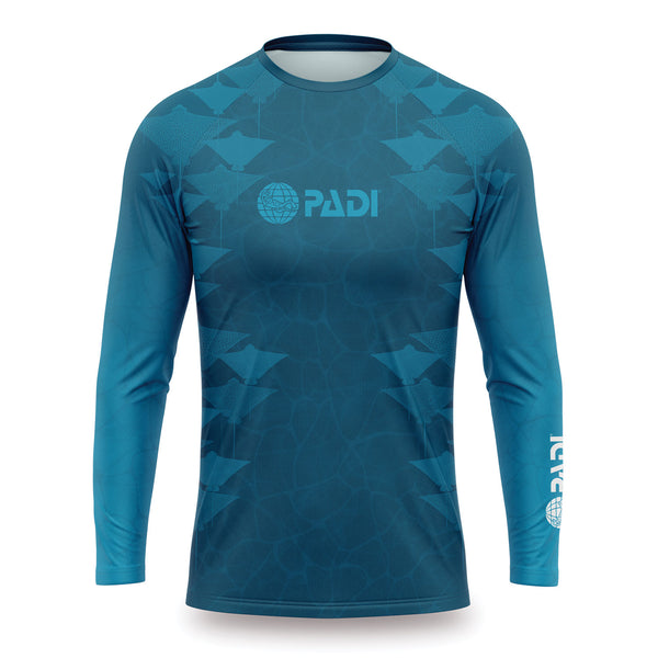 PADI ラッシュガード イーグルレイ レディース – PADI Gear Japan